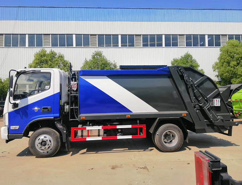 耀邦环境,压缩垃圾车,福田环卫车,国六福田奥玲6方压缩垃圾车