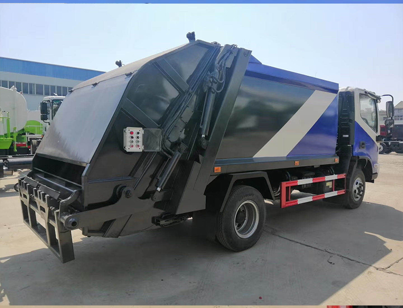 耀邦环境,压缩垃圾车,福田环卫车,国六福田奥玲6方压缩垃圾车